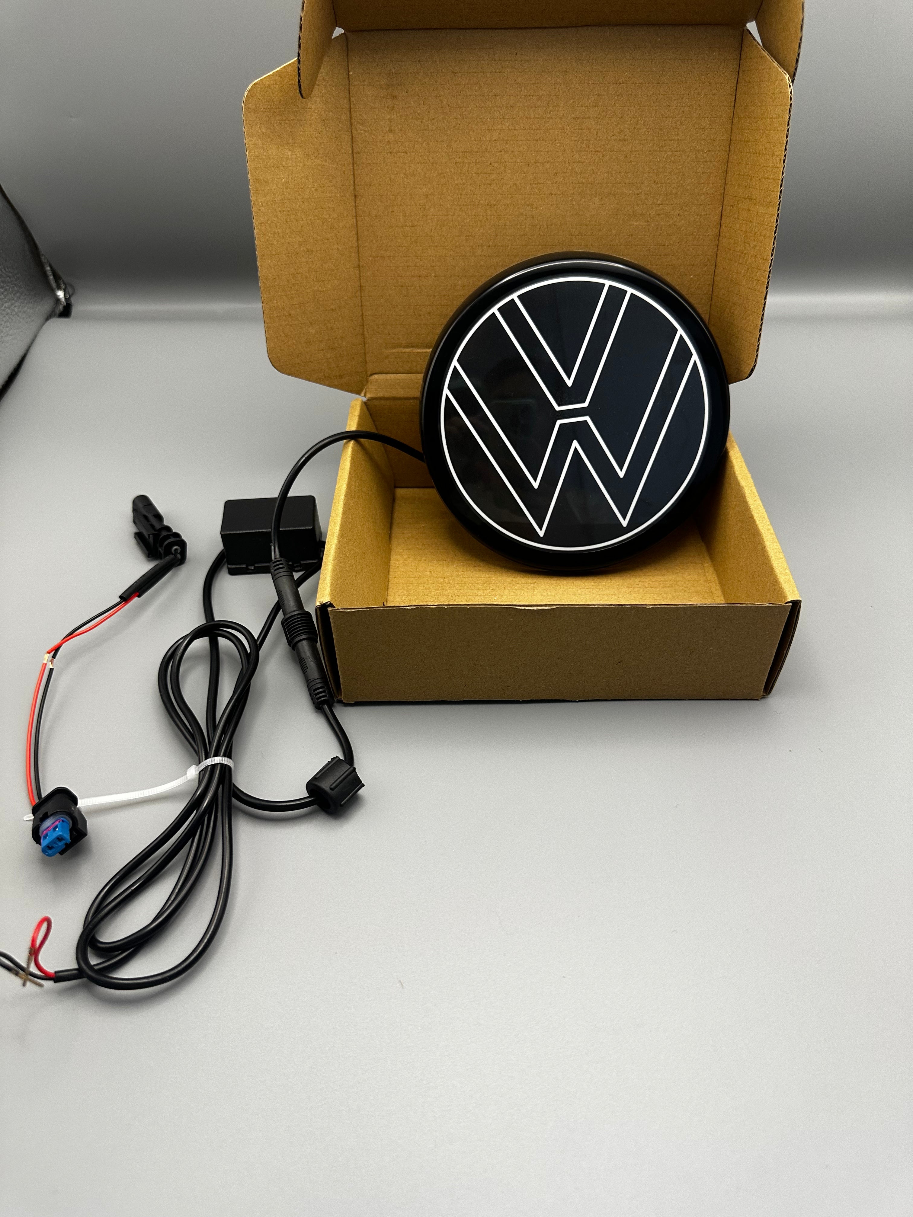 VW Light up Emblem light for GOlf7/7.5/8/passat/Jetta/polo/Taos/Touran/T-Roc/T-CRoss/Arteon In stock with Supplier 7 to 14 days