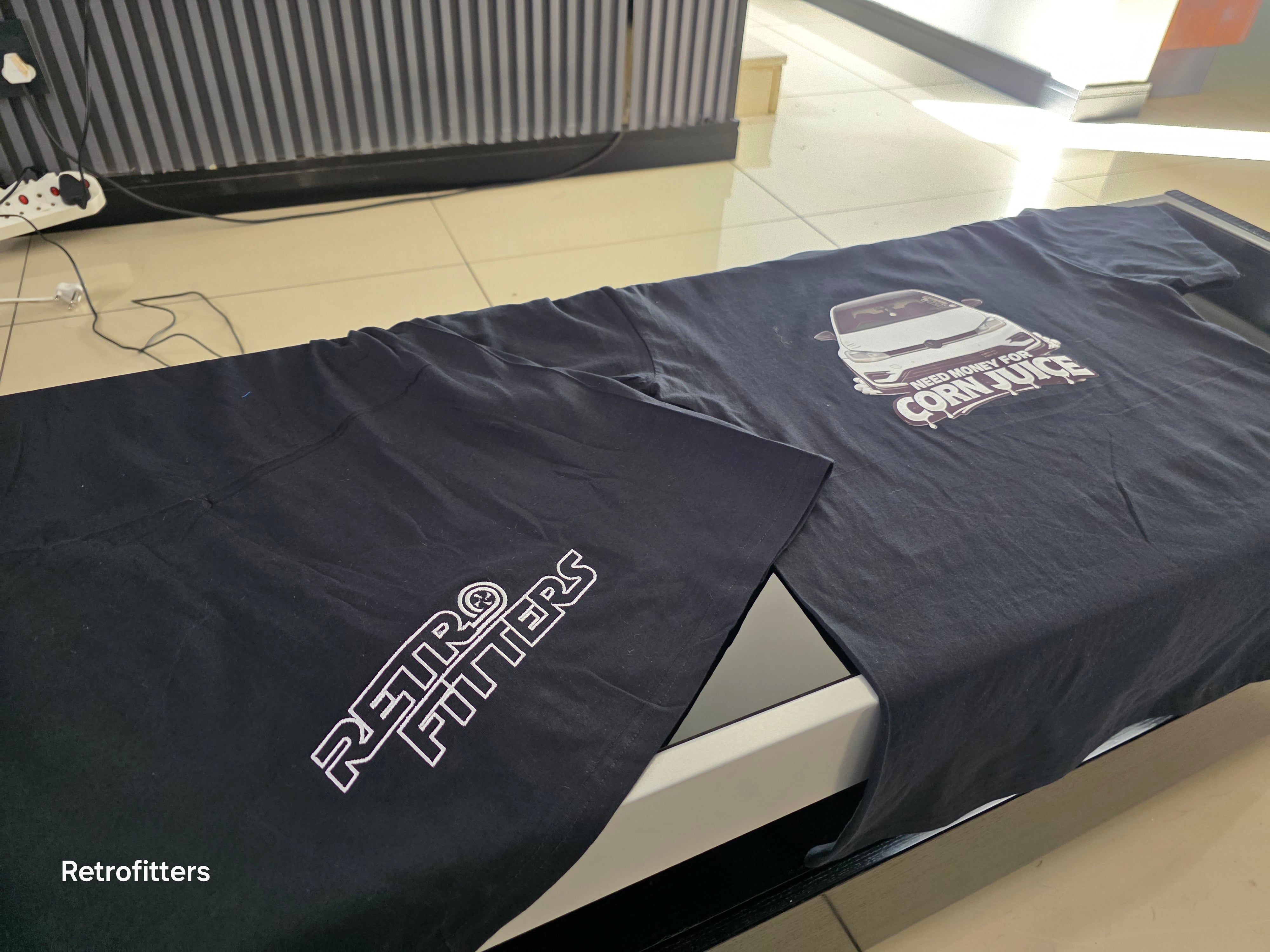 Limited Drop Retrofitters T shirts 185gsm