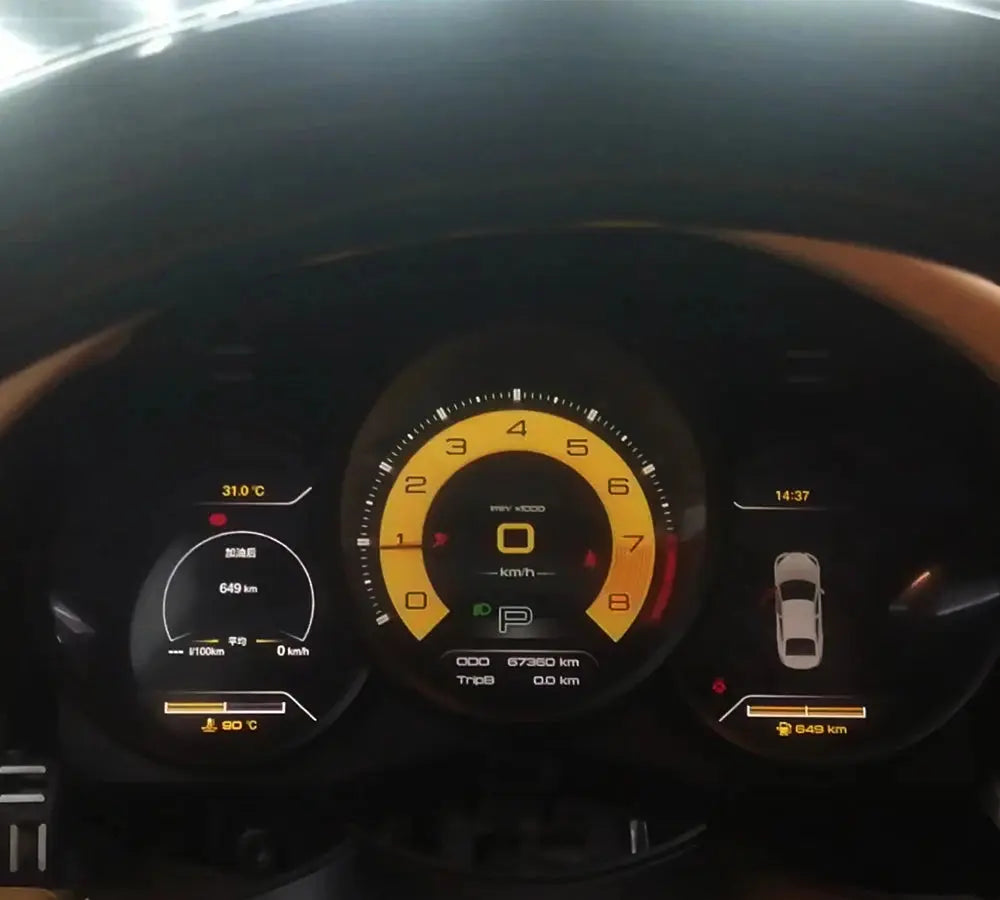 Virtual cluster for  Porsche In stock with Supplier 7 to 14 days