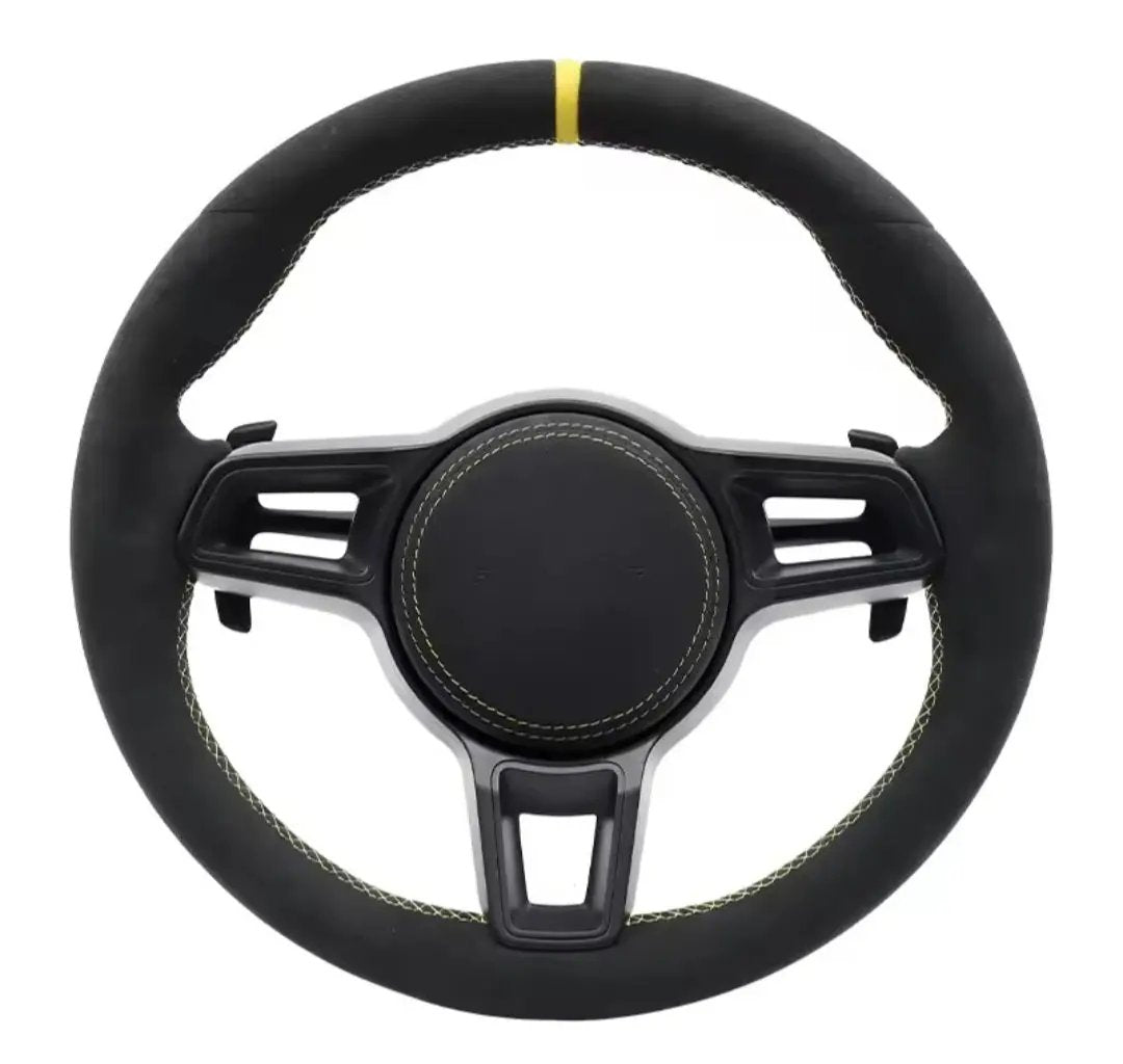 Porsches Steering wheels for 911 991 987 997 Cayenne 958 718 Boxster 918 Cayman Macans Panamera Taycan GT3 GTS RS 970 In stock with Supplier 7 to 14 days
