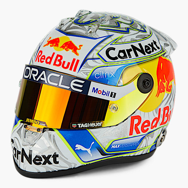 1:2 Rooi bul Max Verstappen Austria GP 2022 Mini Helmet
