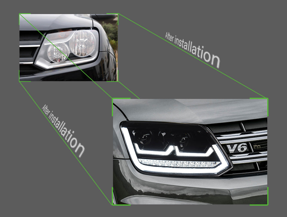 Volkwagen Amarok Xenon hoofligte
