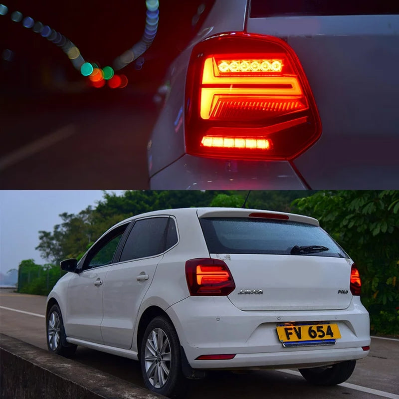Volkswagen VW Polo 2011-2017 agterlig LED Stert