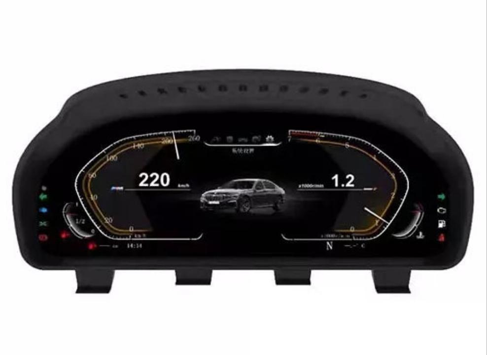 Digital Virtaul Cluster vir Bmw 5/6/7-reeks F10 / F01 / Fx3 / X4 / X5