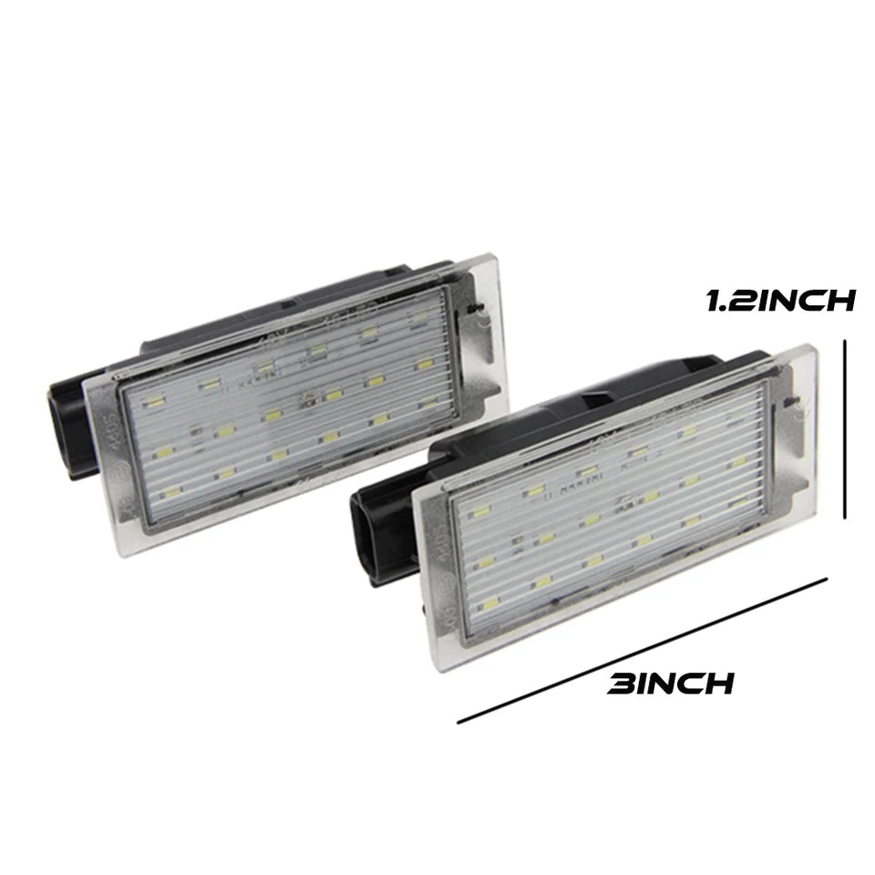 Renault LED nommerplaatligte