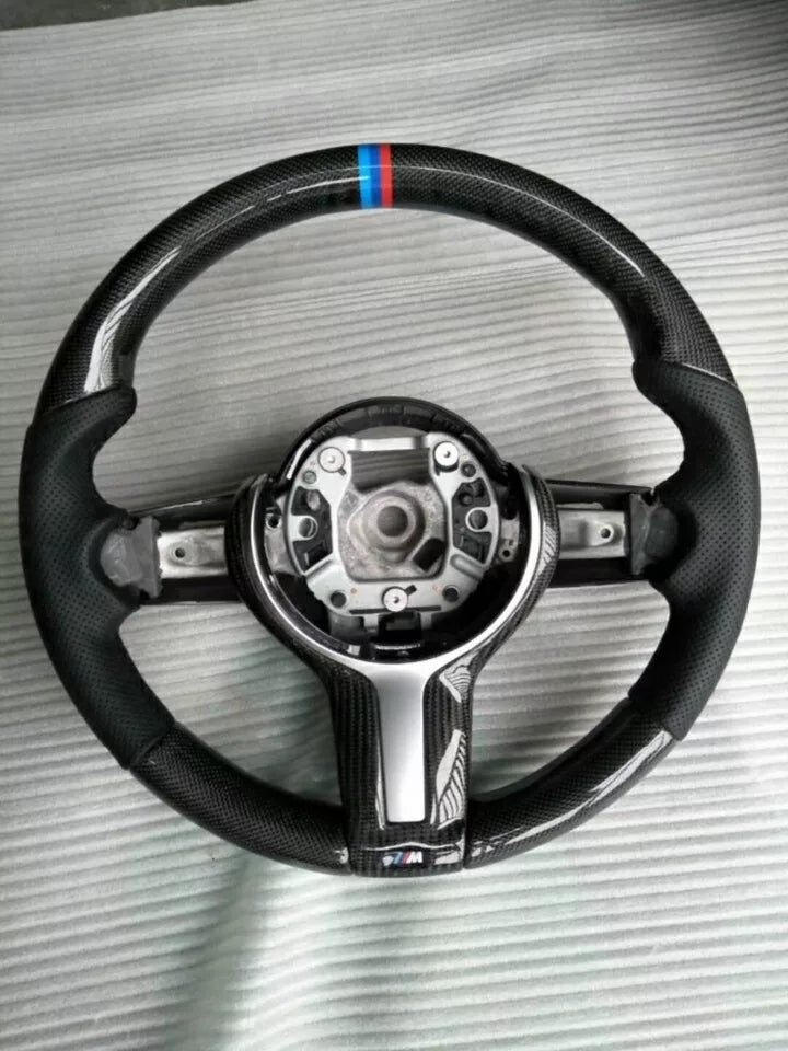 Carbon Fiber Steering Wheel Bmw F30  (Airbag cover excl )