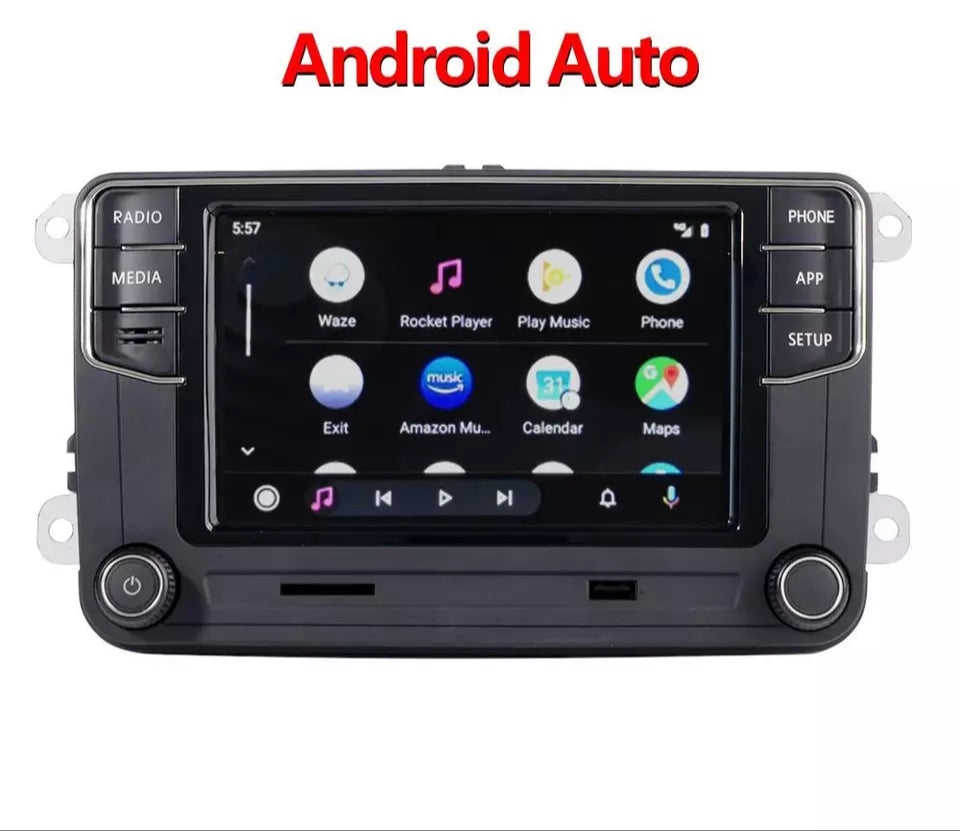 Volkswagen MIB2 6.5 duim Carplay en Android outo MQB Radio