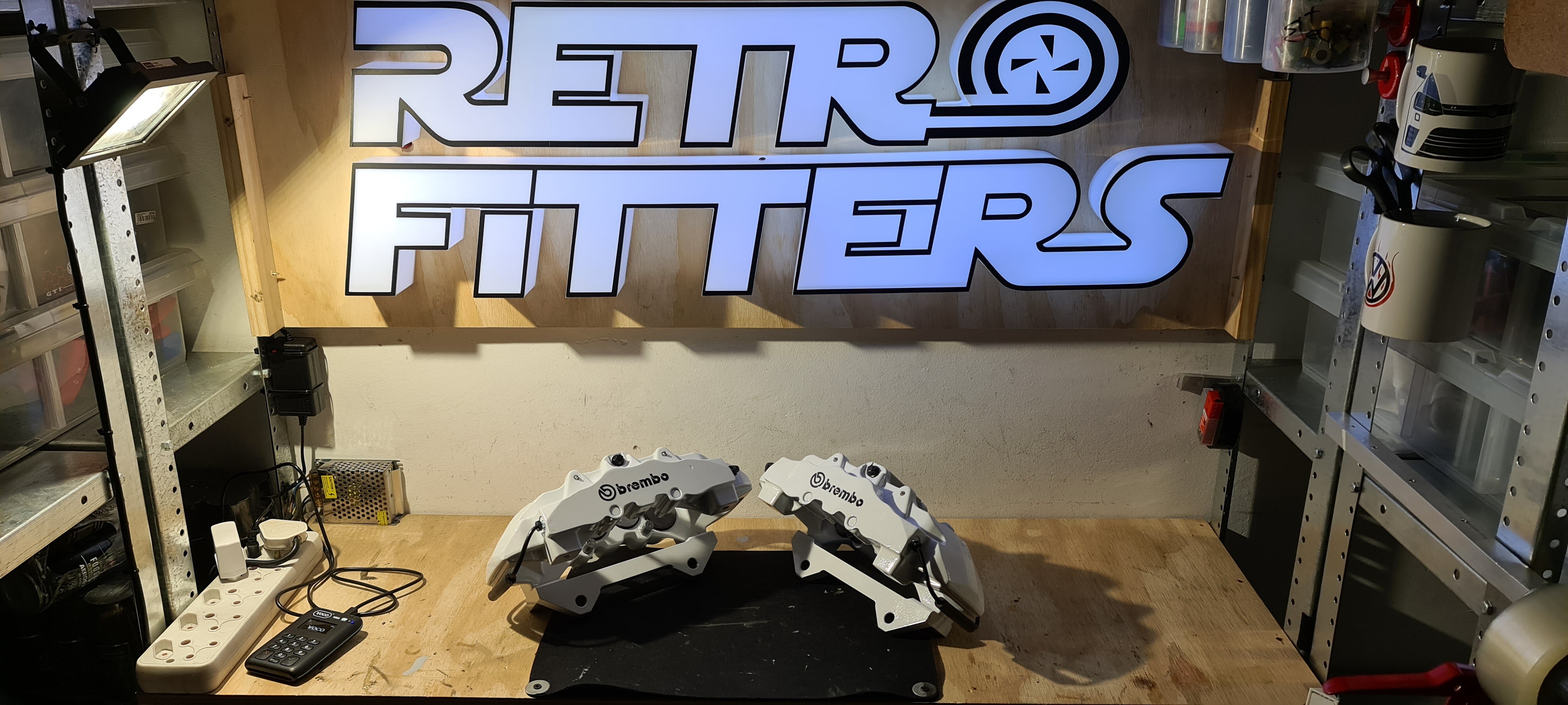 Brembo 8pot remme voor