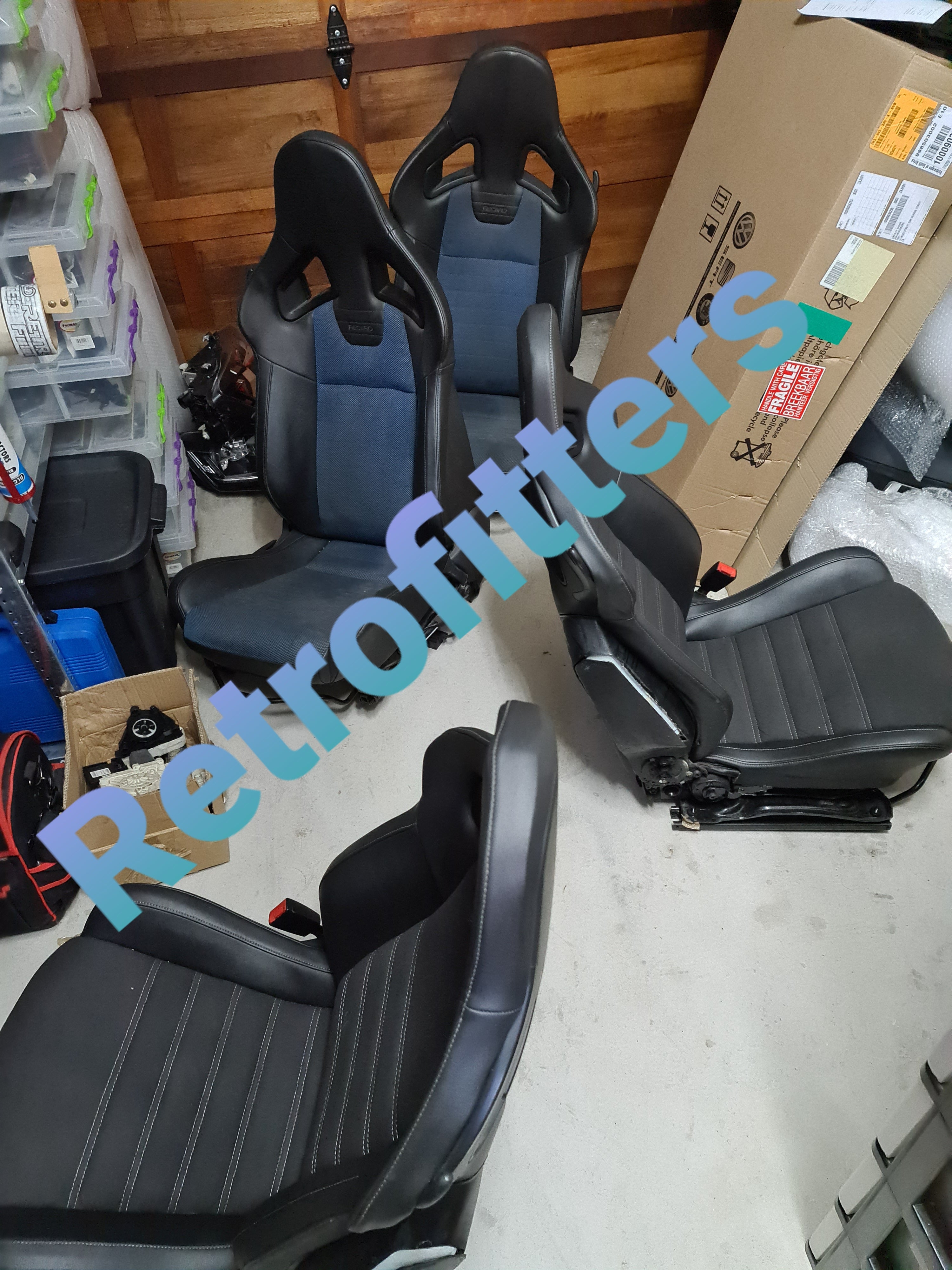 Recaro Oem Seats wingback (Verkoop as 'n paar van twee voorsitplekke)
