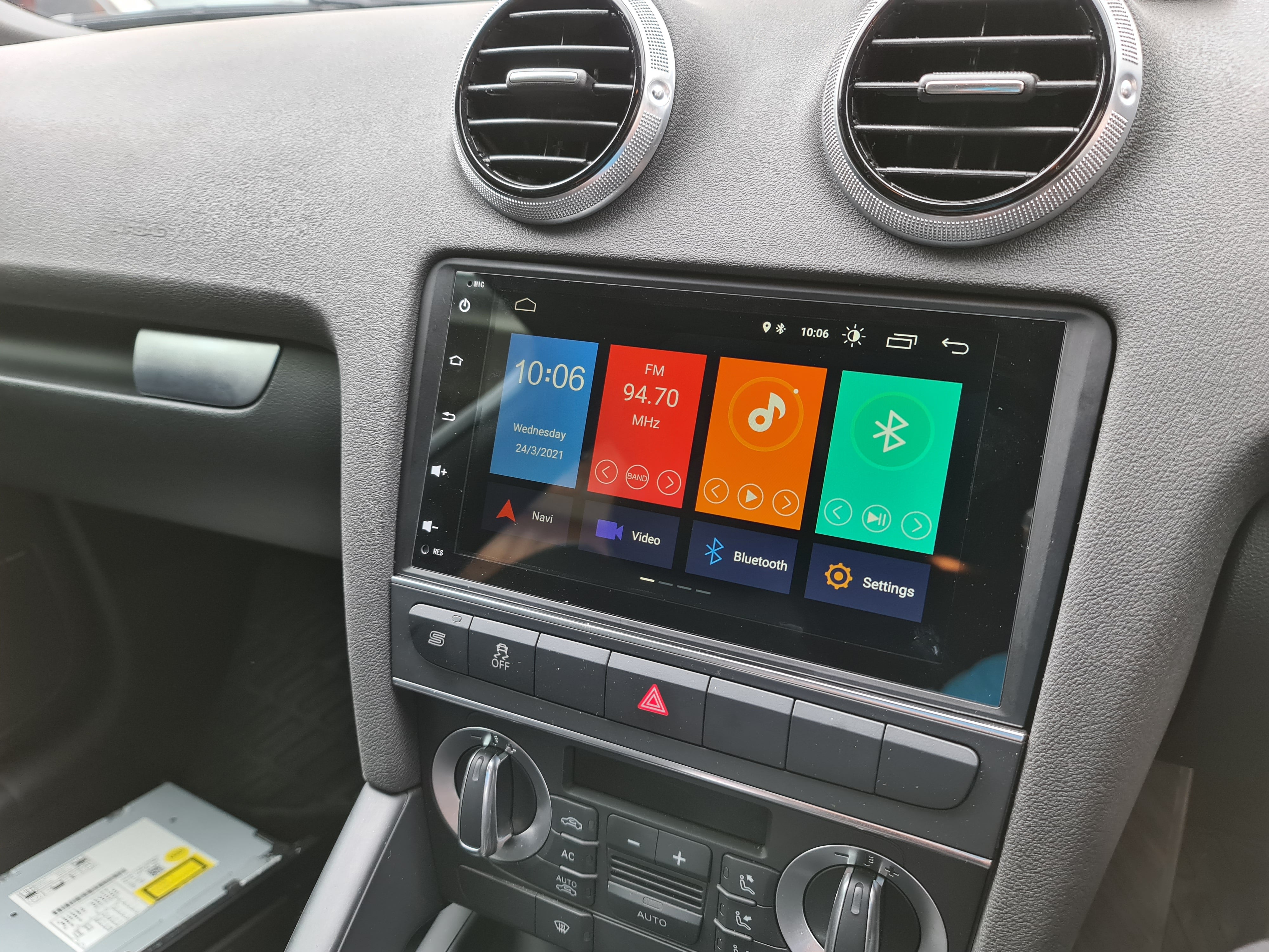 Audi 8p A3 / S3 / RS3 Android-radio 