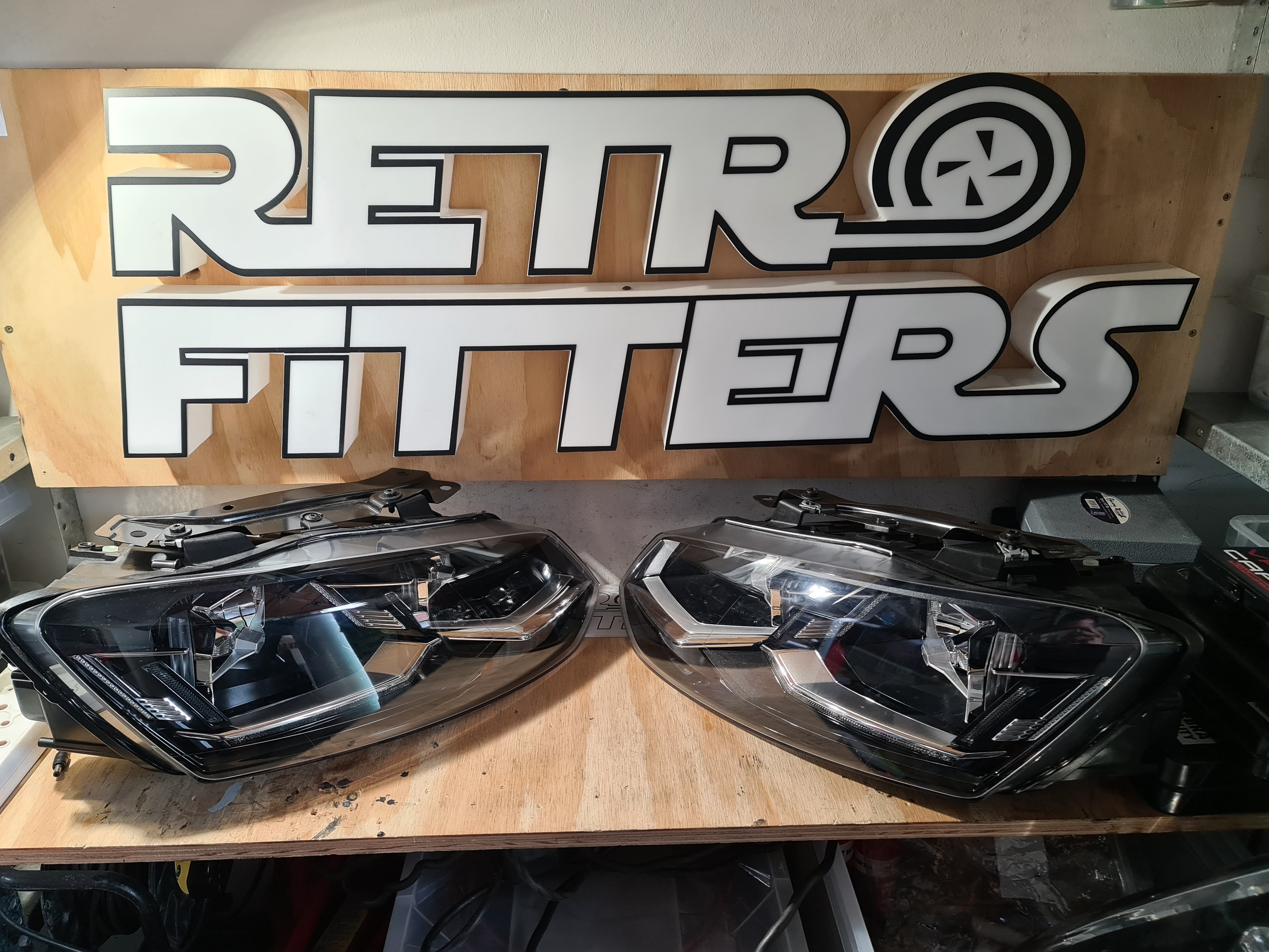 Volswagen Polo 6C LED hoofligte. Gti en Tsi spes