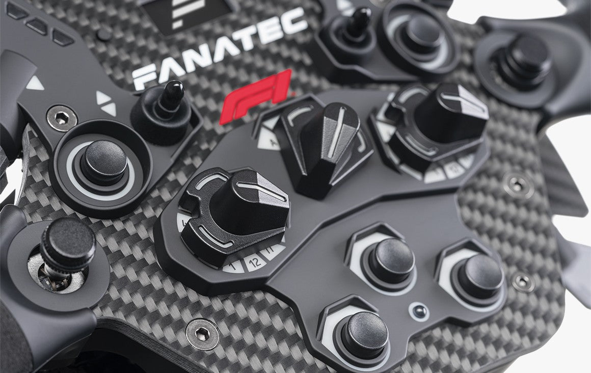 Fanatec Podium F1 Edition wheel with Advanced Podium Shifters 2021 model