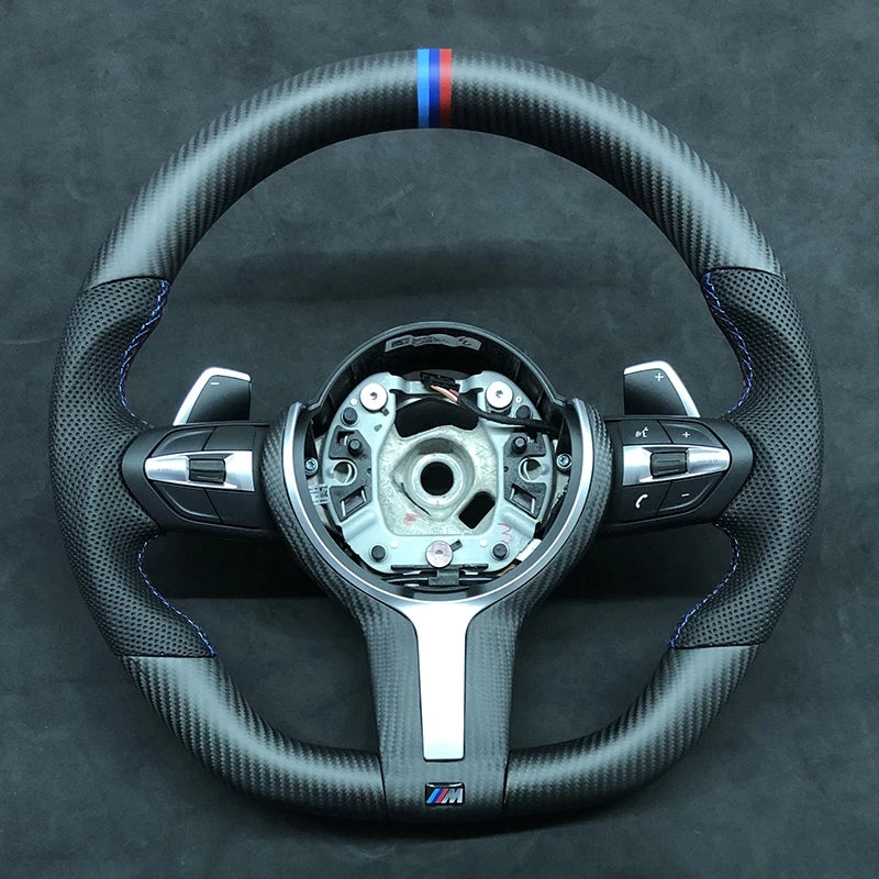 Carbon Fiber Steering Wheel Bmw F30  (Airbag cover excl )