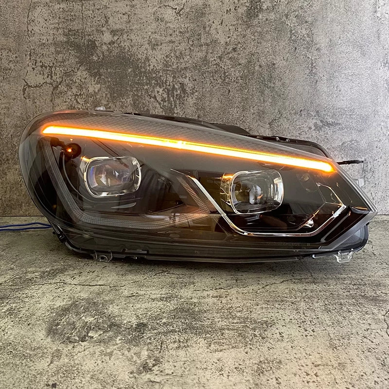 Volkswagen Jetta /Golf MK6 Headlights LED DRL Running lights Bi-Xenon Beam