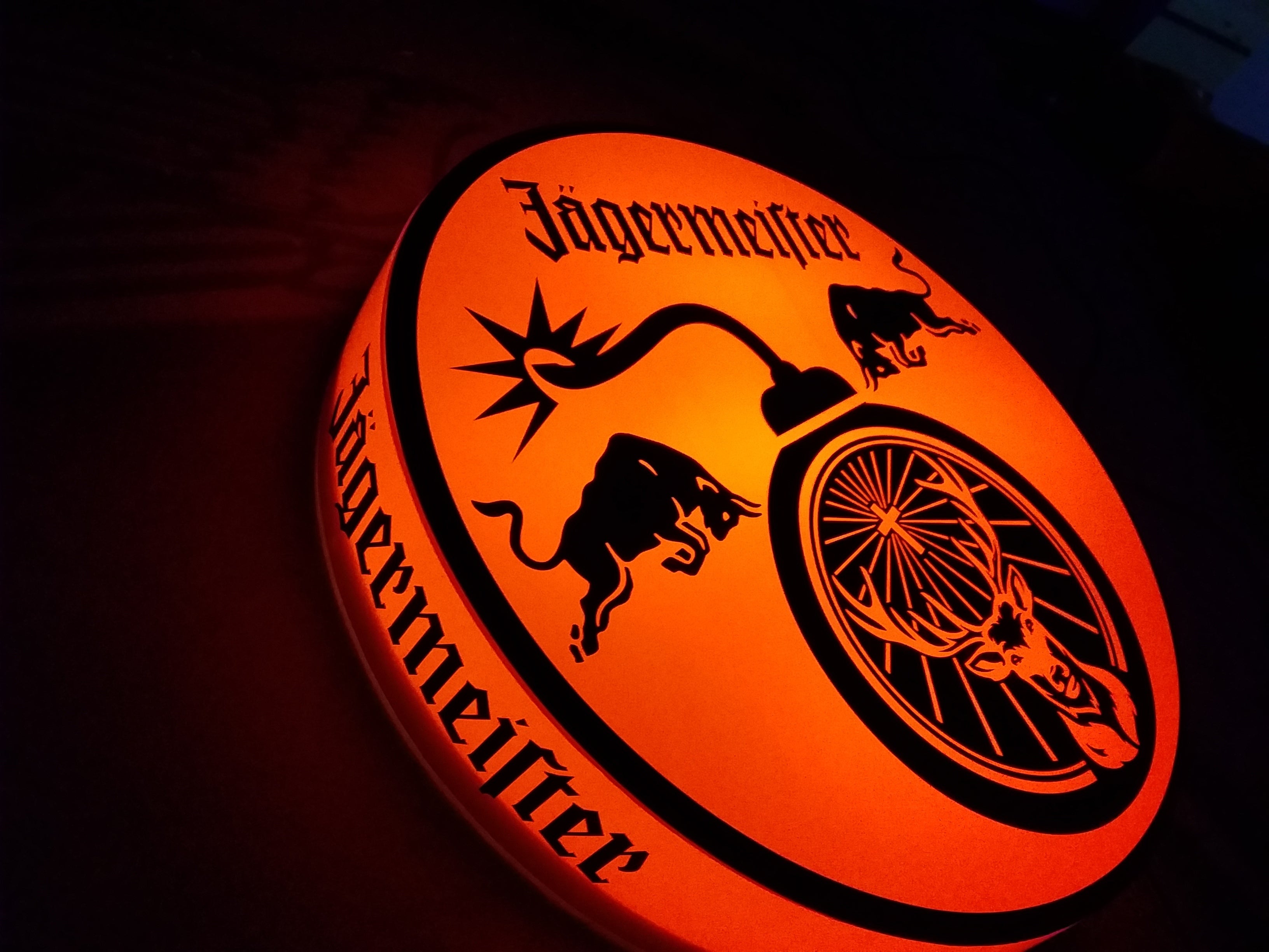Pasgemaakte Led Light Box-muurmontering