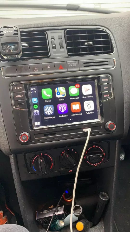 Volkswagen Polo tsi Carplay MIB Radio (vir klein skerm)