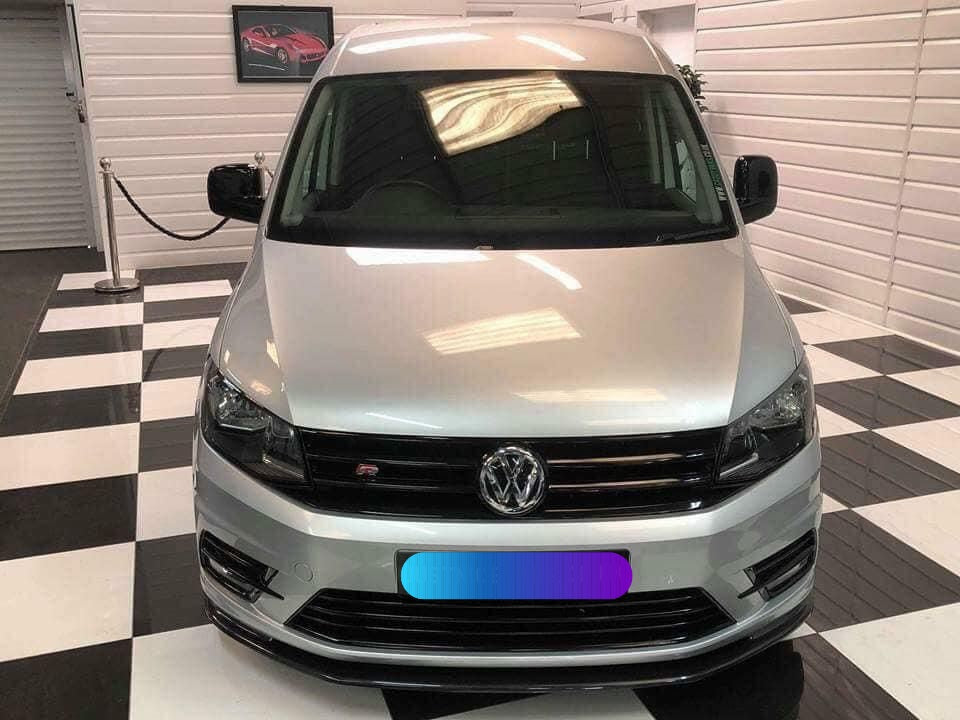 Volkwagen Caddy 2k front lip spoiler