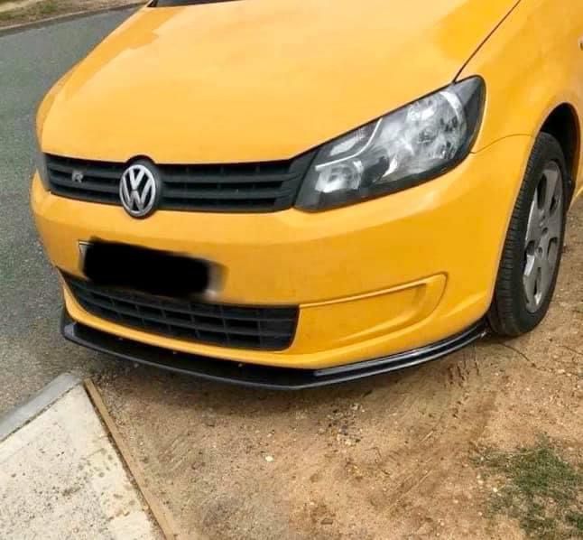 Volkwagen Caddy 2k front lip spoiler