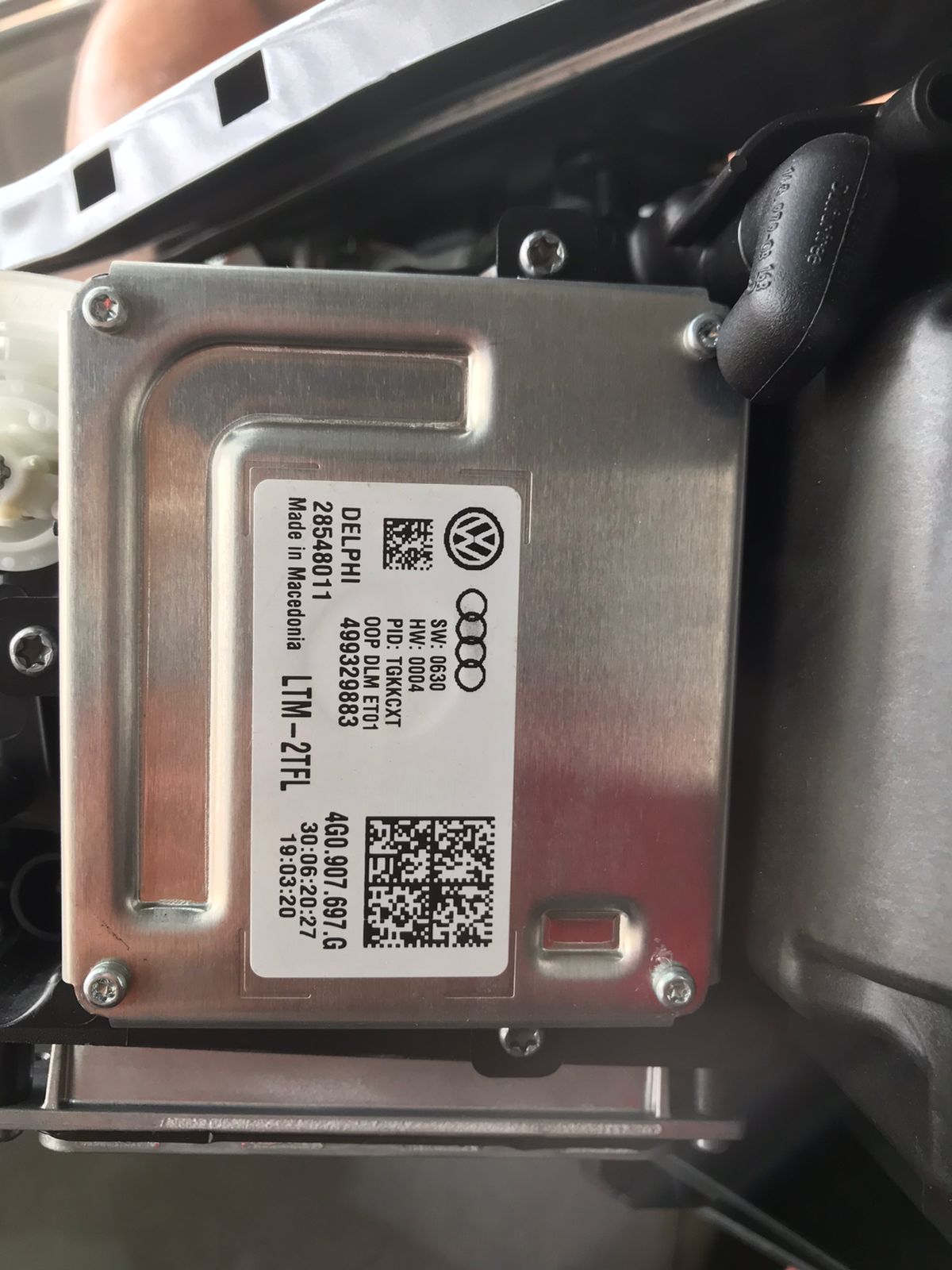 Volkswagen Polo 6C LED hoofligte. Gti- en Tsi-spesifikasieligte (gebruik)