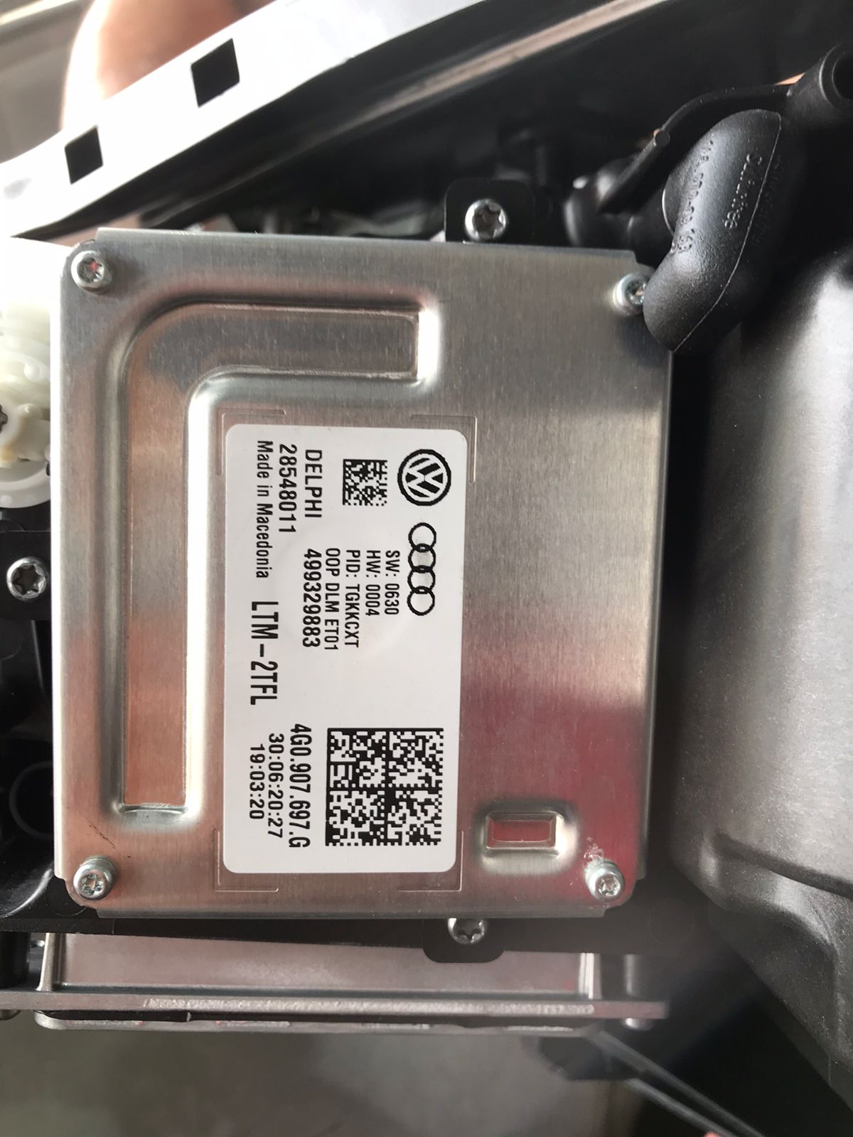 Volkswagen Polo 6C LED hoofligte. Gti- en Tsi-spesifikasieligte (gebruik)