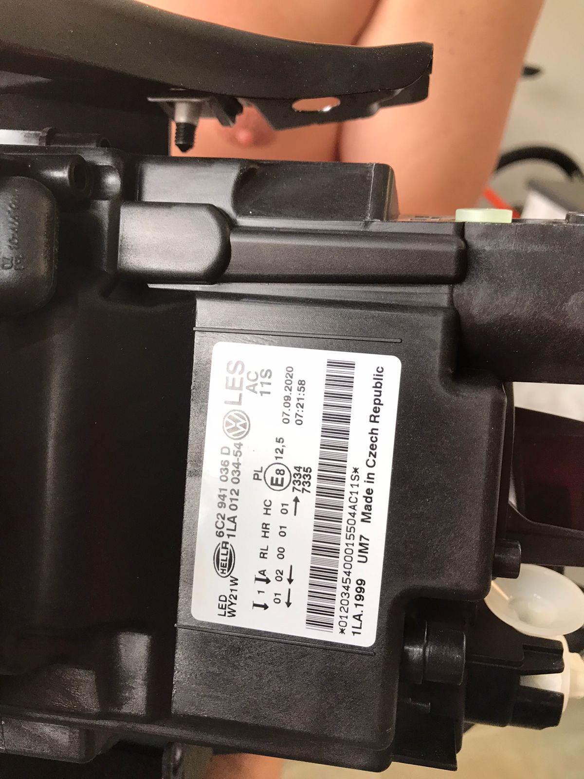 Volkswagen Polo 6C LED hoofligte. Gti- en Tsi-spesifikasieligte (gebruik)