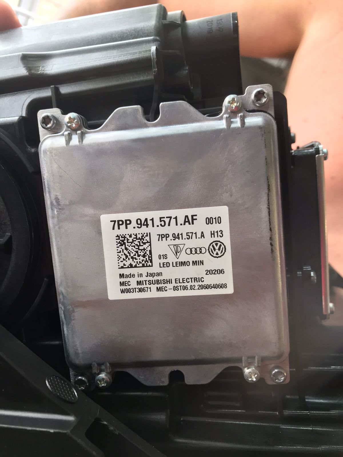 Volkswagen Polo 6C LED hoofligte. Gti- en Tsi-spesifikasieligte (gebruik)