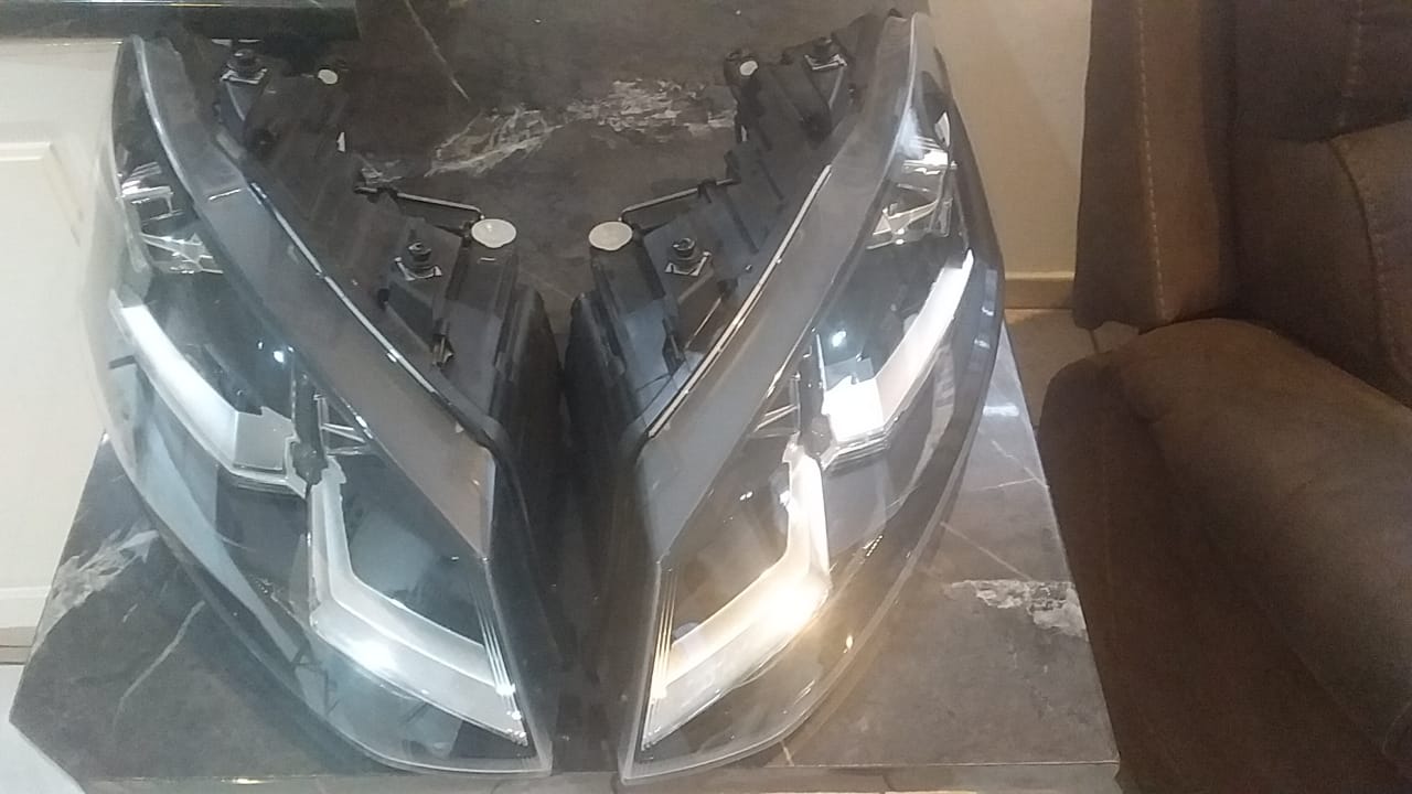 Volkswagen Polo 6C LED hoofligte. Gti- en Tsi-spesifikasieligte (gebruik)