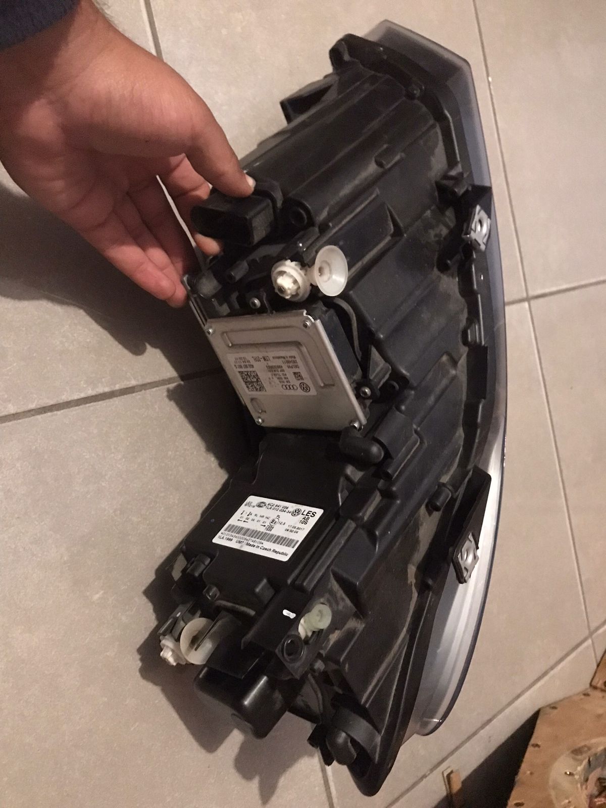 Volkswagen Polo 6C LED hoofligte. Gti- en Tsi-spesifikasieligte (gebruik)
