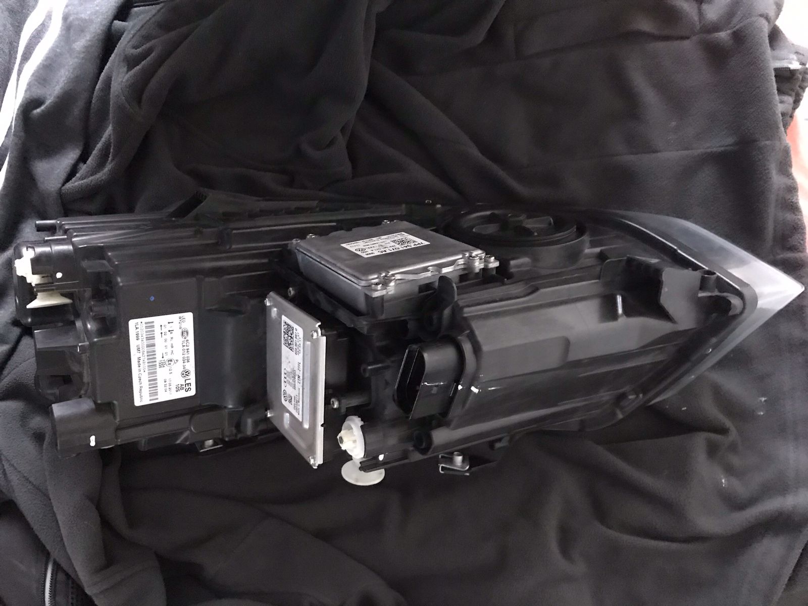 Volkswagen Polo 6C LED hoofligte. Gti- en Tsi-spesifikasieligte (gebruik)