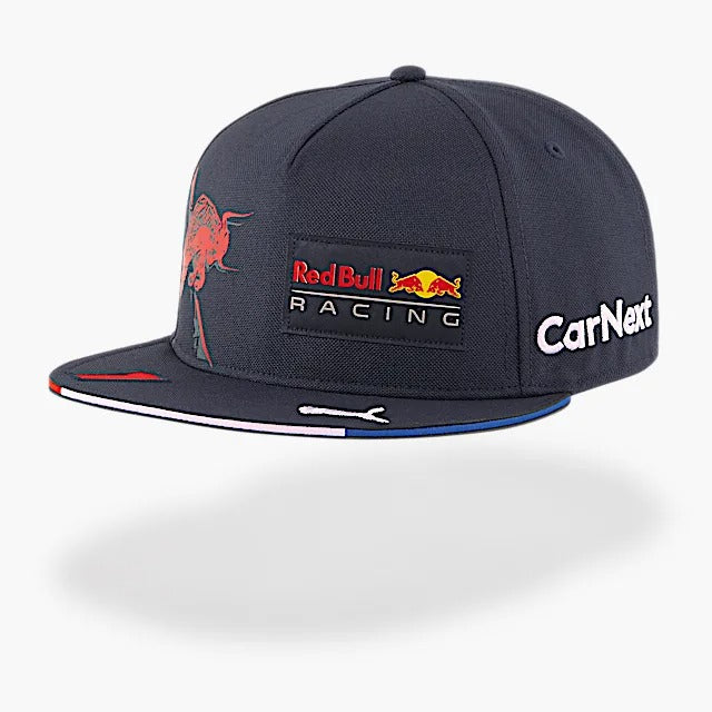 Rooi bul Max Verstappen Driver Flat Cap