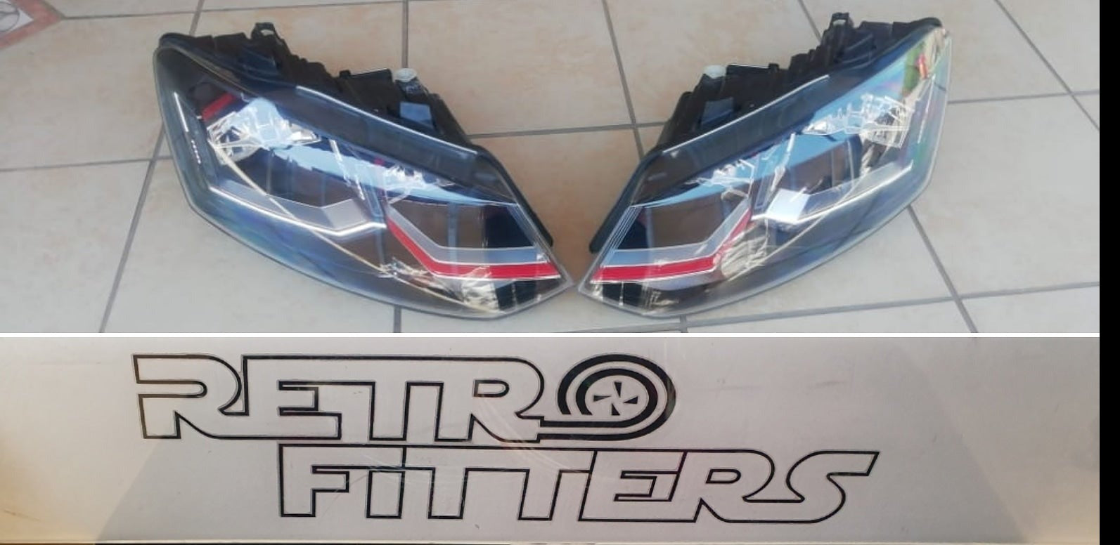 Volswagen Polo 6C LED hoofligte. Gti en Tsi spes
