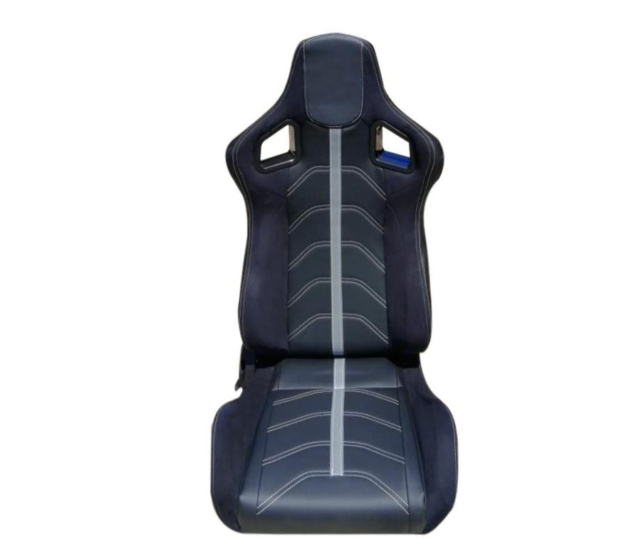 Reclinable racing Seats and rails