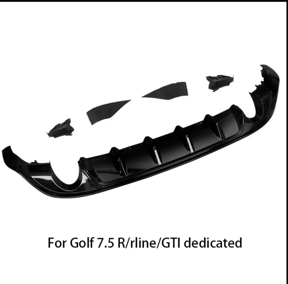 Volkwagen 2016-2020 Golf 7.5 R/R-Line/GTI Dedicated TCR Kit Exterior Parts Auto Replacement Car Front Shovel, Side Skirts, Tail Lip