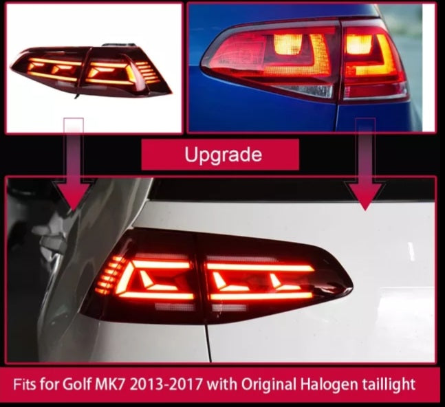 Volkswagen Golf MK7 / 7.5 LED Nie-Oem agterligte