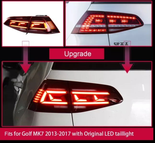 Volkswagen Golf MK7 / 7.5 LED Nie-Oem agterligte