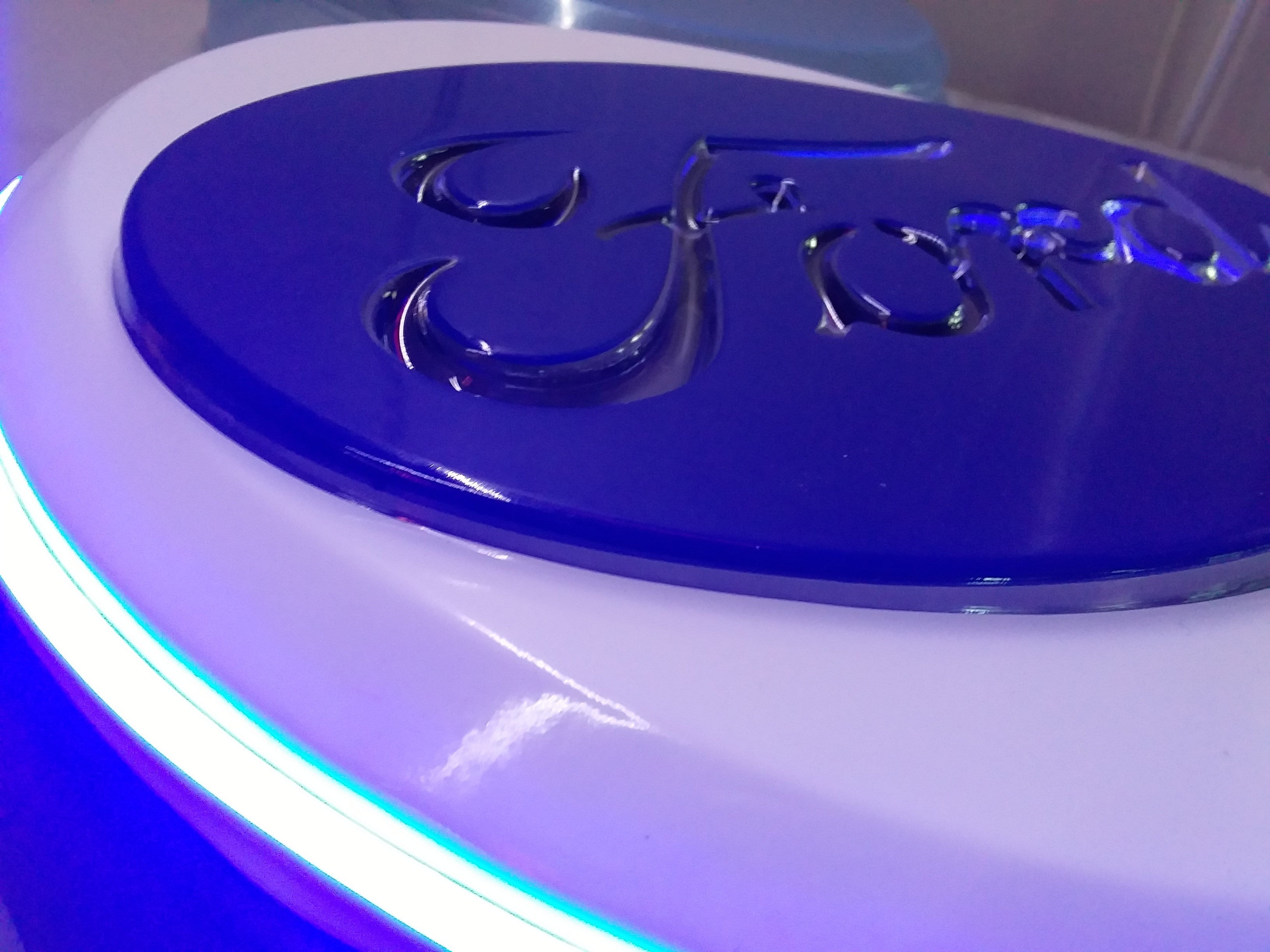 Pasgemaakte Led Light Box-muurmontering