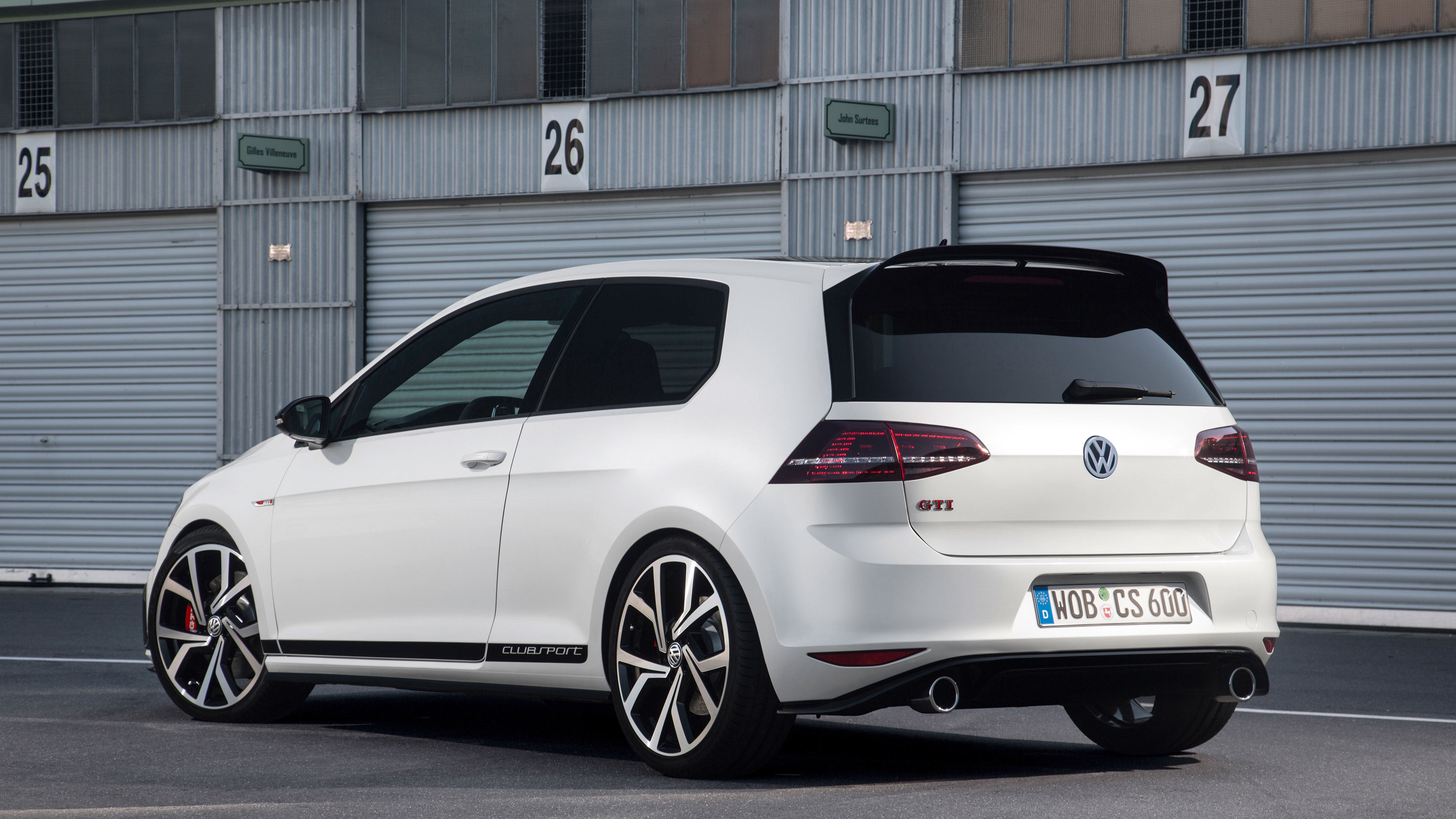 Volkswagen Golf Mk7 Oem Clubsport Rear Difusser