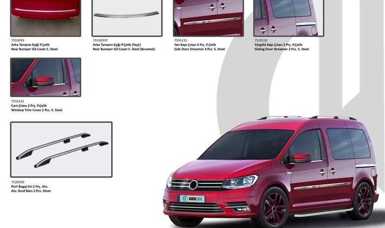 Volkswagen Caddy Accessories Mk3 and Mk4